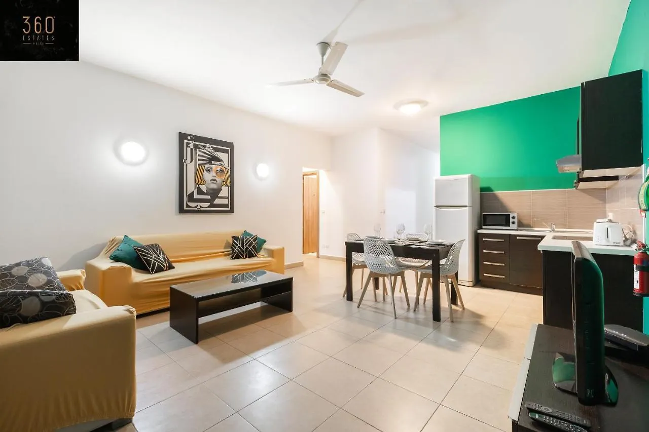 Spacious Pv Apt Close To Clubs & Schools With Wifi By 360 Estates Saint Julian's 0*,  Malta