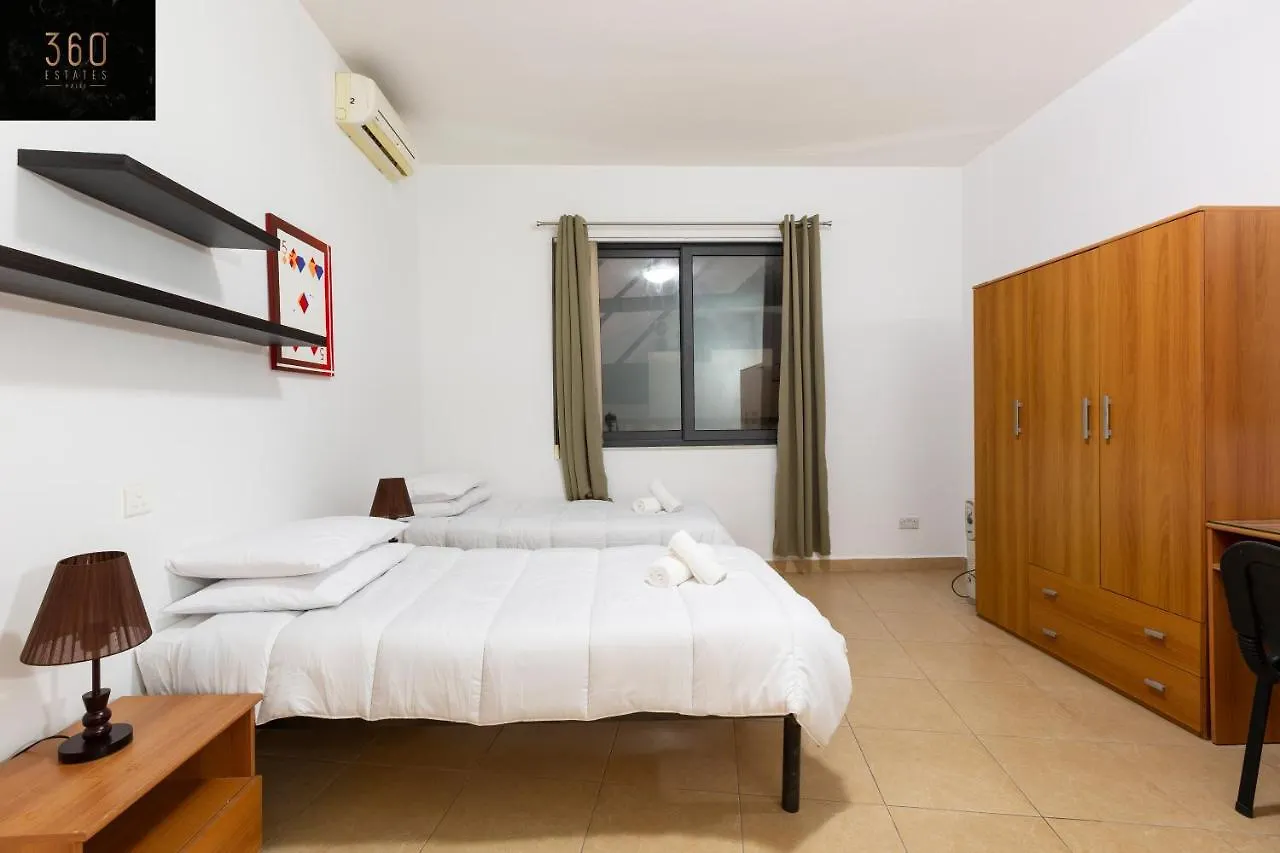 Apartment Spacious Pv Apt Close To Clubs & Schools With Wifi By 360 Estates Saint Julian's Malta